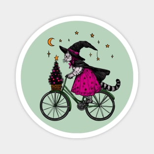 The Christmas Witch Magnet